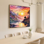 Twilight Fantasy Canvas Wall Art - Image 2