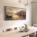 Gilded Port Canvas Wall Art - Image 2