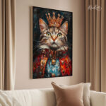 Regal Whimsy Canvas Wall Art - Image 2