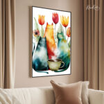 Whimsical Morning Canvas Wall Art - Image 2
