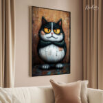 Grumpy Guardian Canvas Wall Art - Image 2
