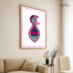 Vibrant Tribal Harmony Canvas Wall Art - Image 2