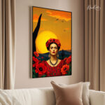 Desert Muse Canvas Wall Art - Image 2