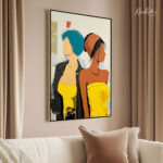 Urban Contrast Canvas Wall Art - Image 2