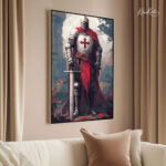 Valiant Guardian Canvas Wall Art - Image 2