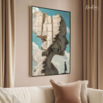 Stone Silence Canvas Wall Art - Image 2