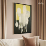 Culinary Geometry Canvas Wall Art - Image 2