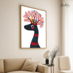 Forest Spirit Guardian Canvas Wall Art - Image 2