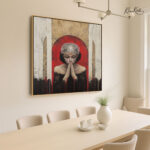 Sacred Serenit Canvas Wall Art - Image 2