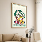 Harmony Under the Sacred Tree Canvas Wall Art - Image 2