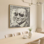 Billion Dollar Maverick Canvas Wall Art - Image 2
