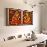 Sajna aur Sringar Canvas Wall Art - Image 2