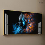 Shiva & Shakti Acrylic Wall Art - Image 2