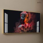 Lotus Buddha Acrylic Wall Art - Image 2