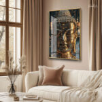 Cyber Buddha Acrylic Wall Art - Image 2