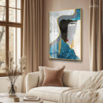 Woman's Face Acrylic Wall Art - Image 2