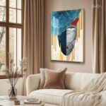 Woman's Face 2 Acrylic Wall Art - Image 2