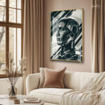 Metallic Gaze Acrylic Wall Art - Image 2