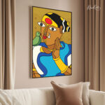 Modern Jamini Canvas Wall Art - Image 2
