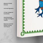 Indian Heritage Canvas Wall Art - Image 3