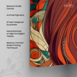 Bohemian Oracle Canvas Wall Art - Image 3