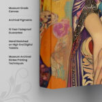 Klimt-Inspired Elegance Canvas Wall Art - Image 3