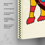 Tribal Visions Canvas Wall Art - Image 3