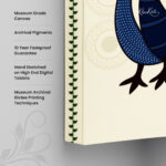 Mythic Flora Canvas Wall Art - Image 3