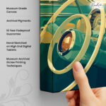 Retro Horizon Canvas Wall Art - Image 3