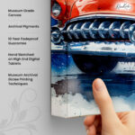 Americana Classic Canvas Wall Art - Image 3