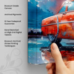 Sunset Reflections Canvas Wall Art - Image 3