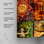 Zen Tapestry Canvas Wall Art - Image 3