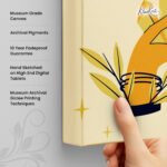 Mystic Elements Canvas Wall Art - Image 3