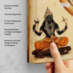 Sacred Wheel Canvas Wall Art - Image 3