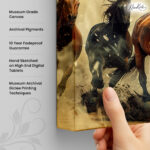 Unyielding Momentum Canvas Wall Art - Image 3