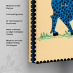 Vibrant Forms Canvas Wall Art - Image 3