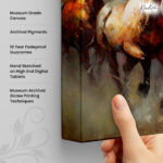 Unyielding Power Canvas Wall Art - Image 3