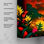 Jungle Majesty Canvas Wall Art - Image 3