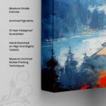 Alpine Glow Canvas Wall Art - Image 3