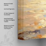 Azure Horizon Canvas Wall Art - Image 3