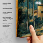 Tropical Grandeur Canvas Wall Art - Image 3