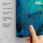 Emerald Canopy Canvas Wall Art - Image 3