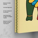 Tree Elephant Canvas Wall Art - Image 3