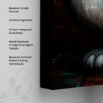 Grumpy Guardian Canvas Wall Art - Image 3