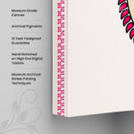 Vibrant Tribal Harmony Canvas Wall Art - Image 3