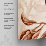 Serene Magnolias Canvas Wall Art - Image 3