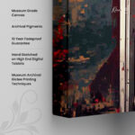 Valiant Guardian Canvas Wall Art - Image 3