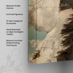 Stone Silence Canvas Wall Art - Image 3