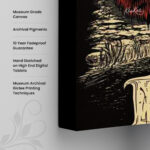 Wild Bison Spirit Canvas Wall Art - Image 3