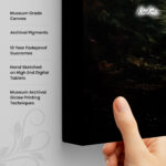 Golden Horizon Canvas Wall Art - Image 3